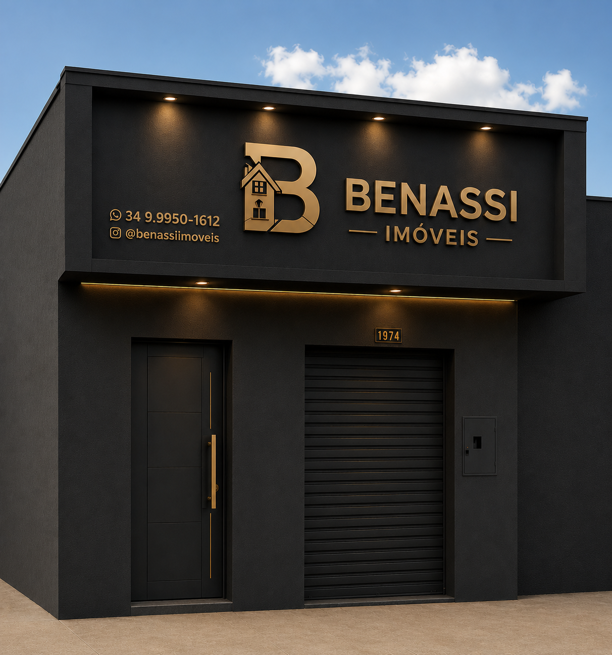 Fachada da Benassi Imóveis